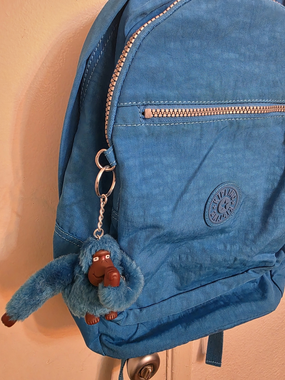 Kipling Blue Casual Backpack - Picture 2 of 7